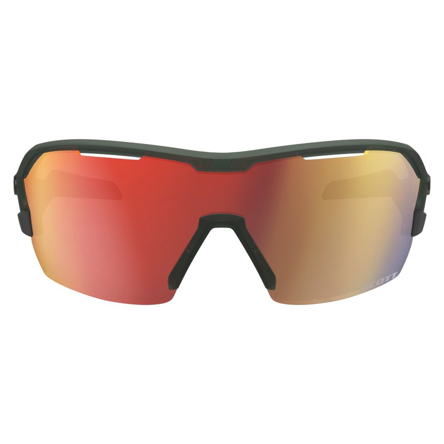 OCULOS DE SOL SCOTT SPUR - KAKI GREEN/RED CHROME ENHANCER + CLEAR